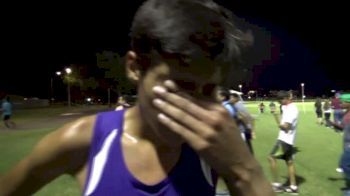 Luis Grijalva (Armijo) fired up after bif kick to win boys rated