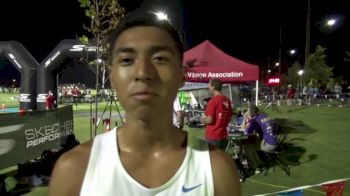 Adolfo Velasquez (Baldwin Park) - 15.18 to win varsity boys