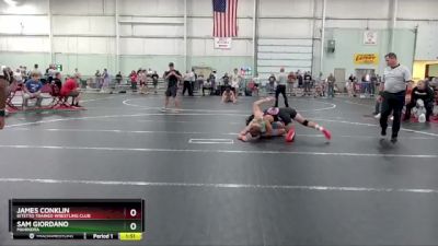 150 lbs Champ. Round 2 - James Conklin, Bitetto Trained Wrestling Club vs Sam Giordano, Mahindra