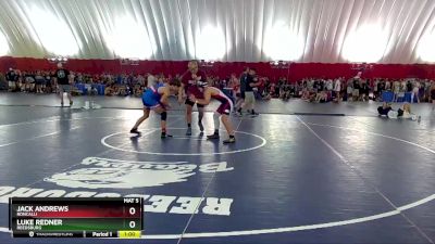 115-118 lbs Round 3 - Jack Andrews, Roncalli vs Luke Redner, Reedsburg