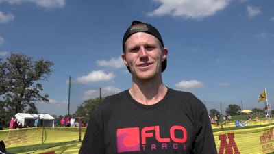 Beer Mile World Champ Corey Gallagher after Griak