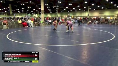 115 lbs Round 3 (8 Team) - Rhaychel Cole, Wyoming vs Amelia Mcknight, Head Hunters