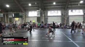 80 lbs Round 2 (6 Team) - Jaxon Sanchez, Daniel Cormier vs Luca Seramone, Terps Xtreme