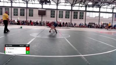 171-187 lbs Quarterfinal - Christian Fanetti, Christian Brothers College Hig vs Cooper Bode, Relentless