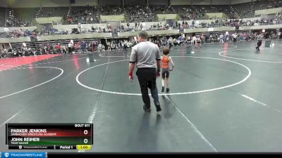 50 lbs Round 2 - John Reimer, Team Nazar vs Parker Jenkins, Sarbacker Wrestling Academy