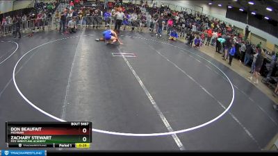 144 lbs 3rd Place Match - Zachary Stewart, Fitz Wrestling Academy vs Don Beaufait, Michigan