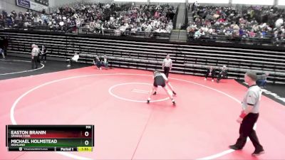 175 lbs Cons. Round 1 - Michael Holmstead, Highland vs Easton Branin, Spanish Fork