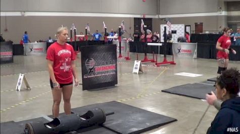 Heat #1 - Log Clean and Press for Reps - MWW 155