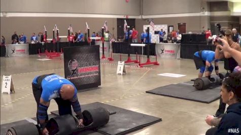 Heat #1 - Log Clean and Press for Reps - MWM 275