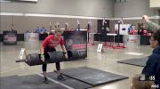 Heat #1 - Log Clean and Press for Reps - LWW 135