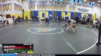 145 lbs Quarterfinals (8 Team) - Felipe Costa, Flagler vs Gavin Nelson, Hagerty