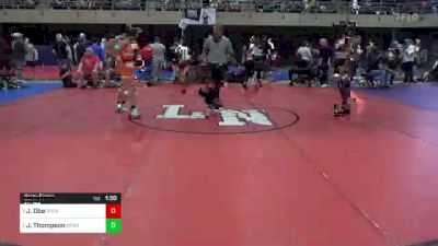 145 lbs Semifinal - Jax Obe, Rocky Hill, NJ vs Jordan Thompson, Bradford, PA