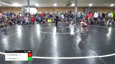 62 lbs Round Of 16 - Sam Terpening, Hannibal vs Liam Merithew, Morrisville