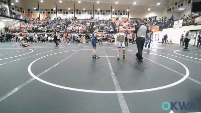 90 lbs Semifinal - Zayne Chappell, Pryor Tigers vs Boston Heissler, Claremore Wrestling Club