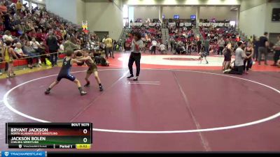 55 lbs Semifinal - Jackson Bolen, Chelsea Wrestling vs Bryant Jackson, North Alabama Elite Wrestling