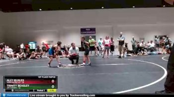 92 lbs Finals (2 Team) - Ally Quales, Team Palmetto vs Trinity Beasley, Jay County