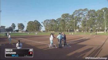 Explosion vs Cal Breeze (18U)   10-4-15   Single Elimination   (PGF Ultimate Challege)