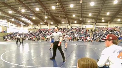 129 lbs Cons. Round 2 - Garret Larsen, Mountain Crest vs Nicholas Lowe, Cyprus