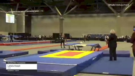 Lahela Hoopii - Double Mini Trampoline, NSB - 2021 USA Gymnastics Championships