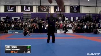 Chris Kerbis vs Weiss Sakhizada 2015 IBJJF Pan No-Gi Championships