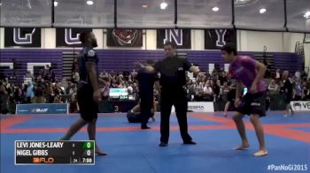 Levi Jones-Leary vs Nigel Gibbs 2015 IBJJF Pan No-Gi Championships