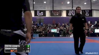 Foster Kenneth vs Isiah Vicens 2015 IBJJF Pan No-Gi Championships