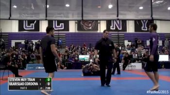 Steven Huy Tran vs Ularislao Cordova 2015 IBJJF Pan No-Gi Championships