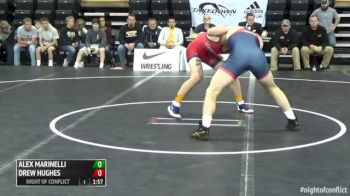 160lbs Match Alex Marinelli (OH) vs. Drew Hughes (IN)