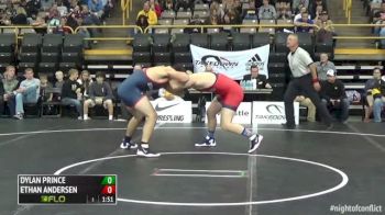 220lbs Match Ethan Andersen (IA) vs. Dylan Prince (KS)