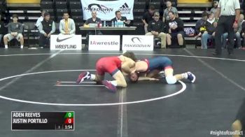 113lbs Match Aden Reeves (IA) vs. Justin Portillo (IA)