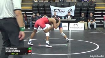 120lbs Match Jason Renteria (IL) vs. Jack Wagner (IA)