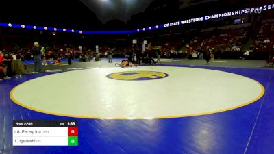 145 lbs Round Of 16 - Alexis Peregrina, Upper Lake vs Leilani Igarashi, Del Oro