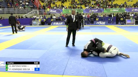 DOUGLAS ANTONIO NINA vs PAULO HENRIQUE DOS SANTOS RAMOS 2024 Brasileiro Jiu-Jitsu IBJJF