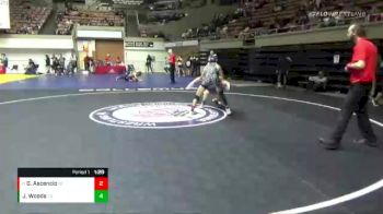 126 lbs Quarterfinal - Gabriel Ascencio, Beaumont`s Finest vs Jonathan Woods, Bakersfield High School Wrestling