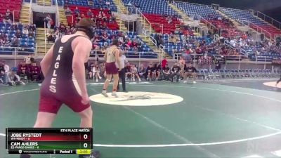 285 lbs Placement Matches (8 Team) - Kaydn Turnbow, W4-Minot vs Jacob Kingzett, E2-Fargo Davies