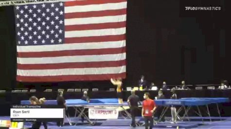 Ryan Sarti - Individual Trampoline, ESCX - 2021 USA Gymnastics Championships