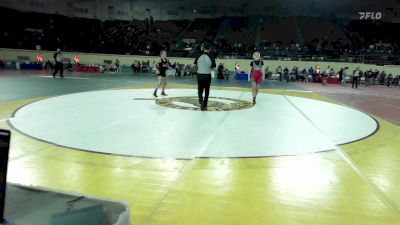 128 lbs Consolation - Sarah Rollow, Fort Gibson Youth Wrestling vs Payton Maggard, Claremore Wrestling Club