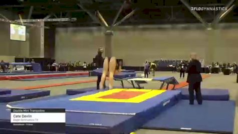 Cate Devlin - Double Mini Trampoline, Eagle Gymnastics TX - 2021 USA Gymnastics Championships