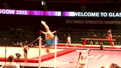 Romania, Diana Bulimar, UB - 2015 World Championships Podium Training