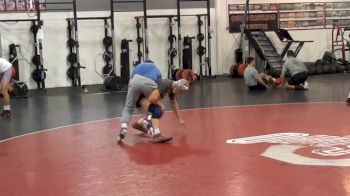 Micky Jordan and Logan Stieber Spar and Drill