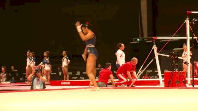 Great Britain, Ellie Downie, FX - 2015 World Championships Podium Training