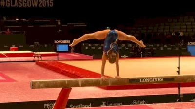 Italy, Vanessa Ferrari, BB - 2015 World Championships Podium Training