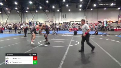 149 lbs Quarters - Legend Lamer, Cal Poly vs Yahya Thomas, Northwestern