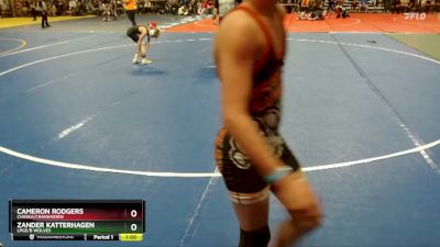 75 lbs Quarterfinal - Cameron Rodgers, Chaska/Chanhassen vs Zander Katterhagen, LPGE/B Wolves