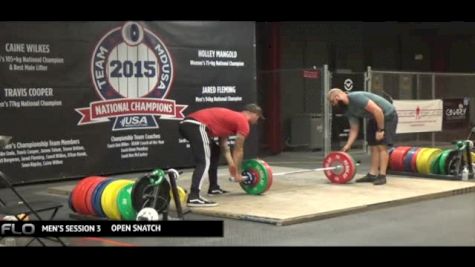 Men's Snatch - Session 3