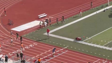 Youth Girls' 100m Hurdles 2023 Aau Regional Qualifier 19, Finals 1 - Age 15-16