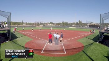 American Freedom Cruz vs. Houston Power 18U, 10-18-15 - Texas Bombers Exposure