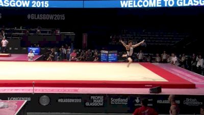 Brazil, Arthur Mariano, FX - 2015 World Championships Podium Training