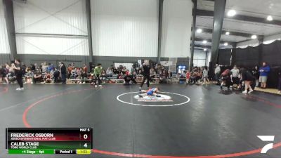 62 lbs Round 2 - Frederick Osborn, Askeo International Mat Club vs Caleb Stage, Toro World Club