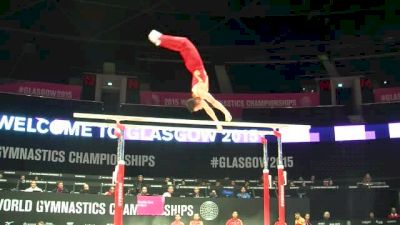 China, Xiao Ruoteng, PB - 2015 World Championships Podium Training